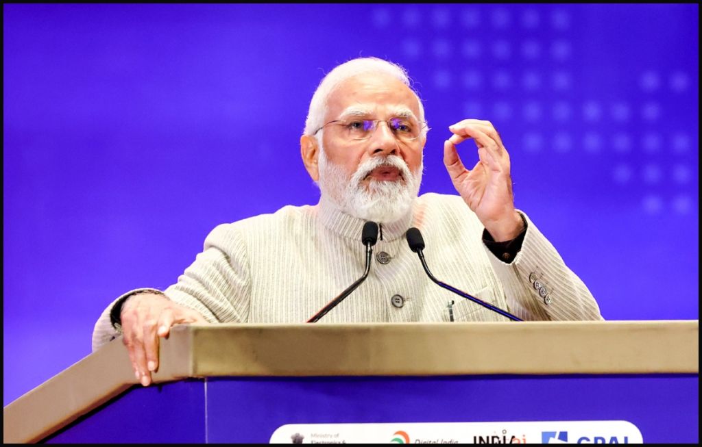 Shri Narendra Modi, Hon'ble Prime Minister of India, speaking on Artificial Intelligence